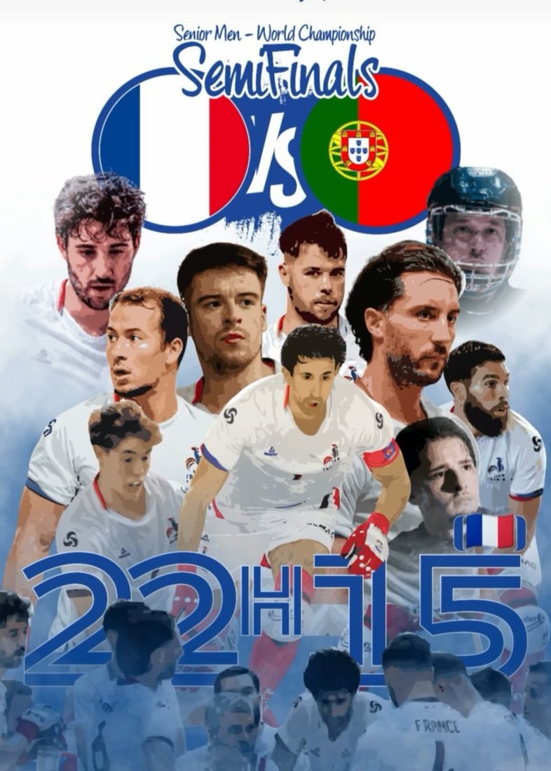 L'équipe de France en demi-finale des championnats du monde